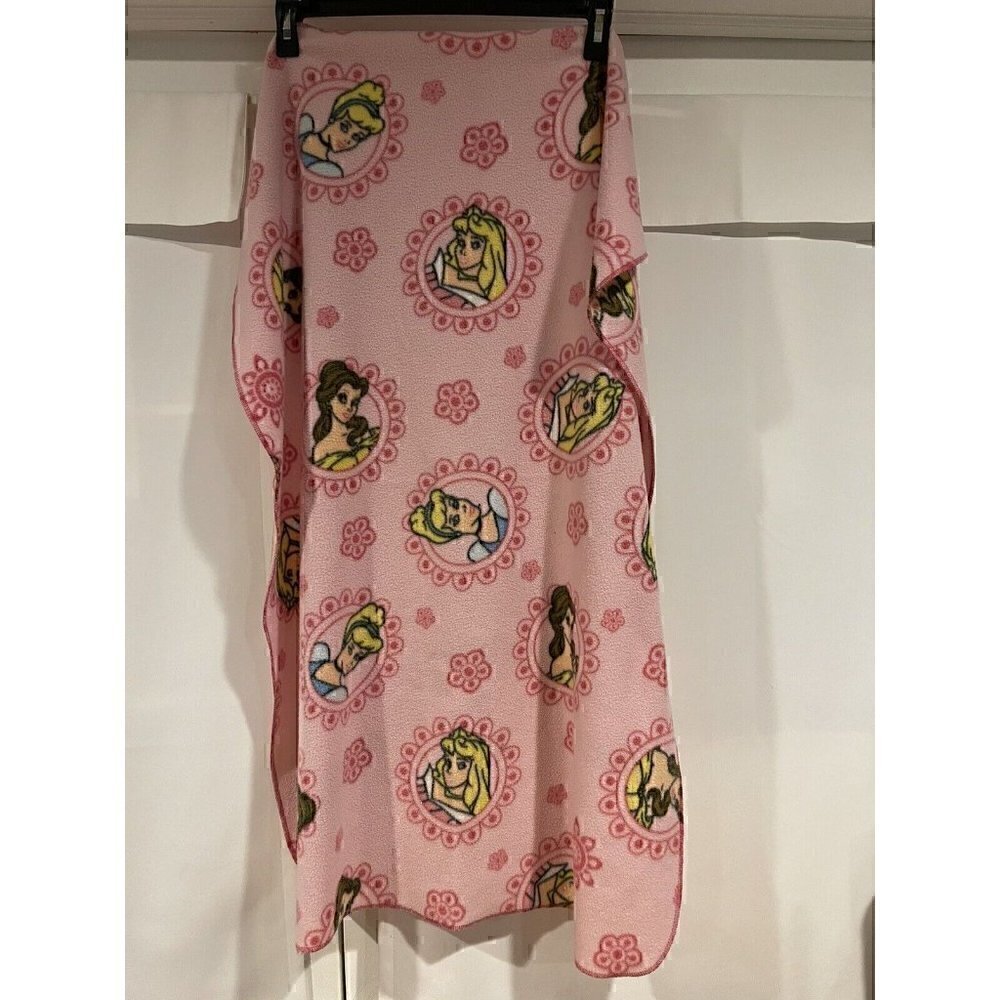 Disney Princess Blanket Small Size‎ 37”x28”